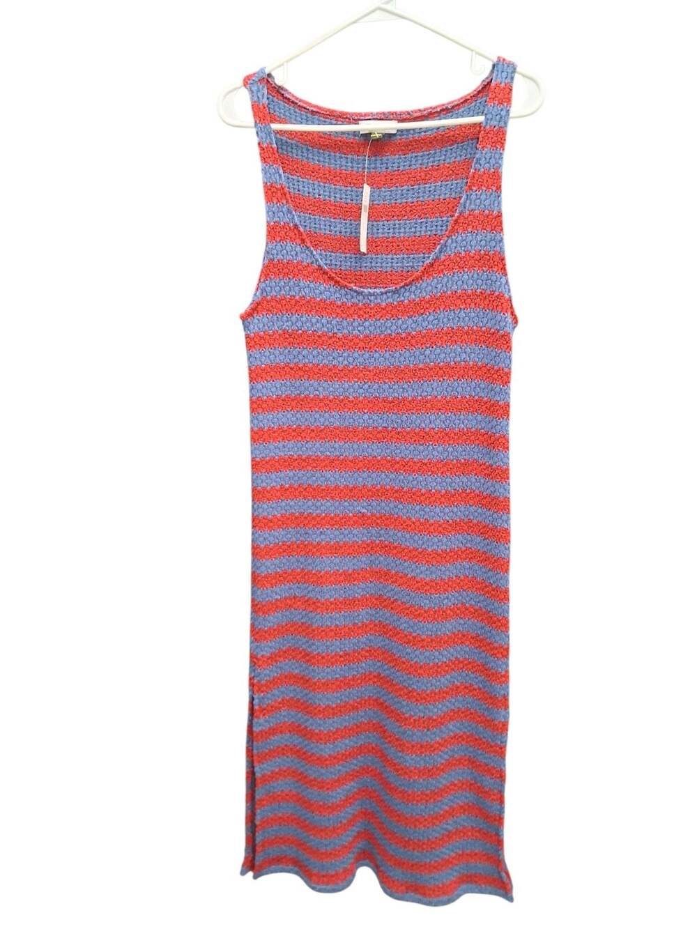 Celandine Stripe Knit Tank Midi Dress